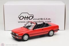 1:18 OTTO 1986 BMW 325i E30 Convertible Cabrio Bright Red