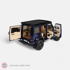 1:18 NZG 2023 Mercedes Benz G Class G63 AMG 4x4 Mystic Blue