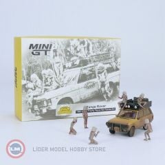 1:64 1982 Range Rover Camel Trophy Papua New Guinea Limited Edition set with Figures
