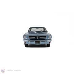 1:12 1965 Ford Mustang V8 Hardtop Silver Blue Pony