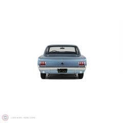 1:12 1965 Ford Mustang V8 Hardtop Silver Blue Pony