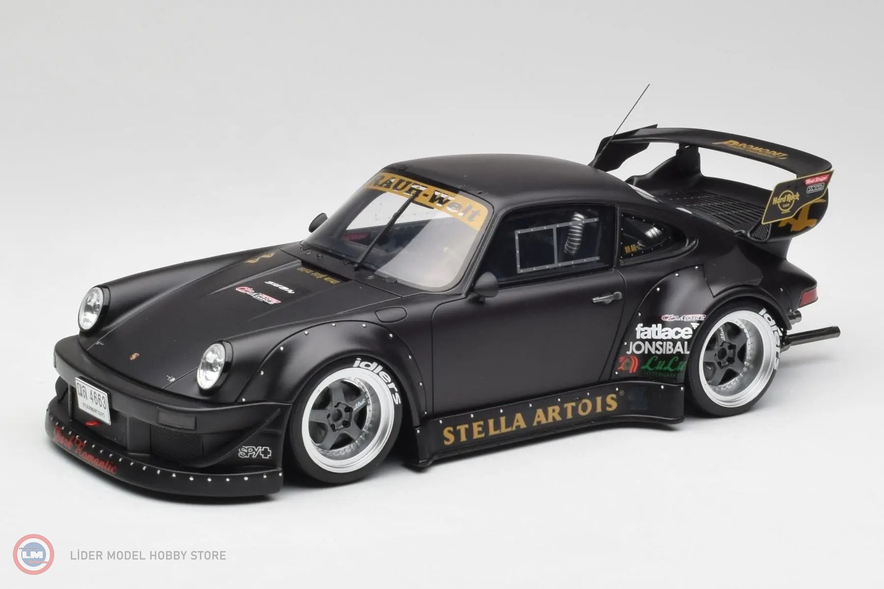 GT Spirit - 1:18 GT Spirit 2010 Porsche RWB Stella Artois Black
