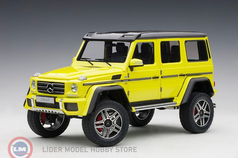 1:18 Autoart Mercedes Benz G500 4x4 Electric Beam Yellow