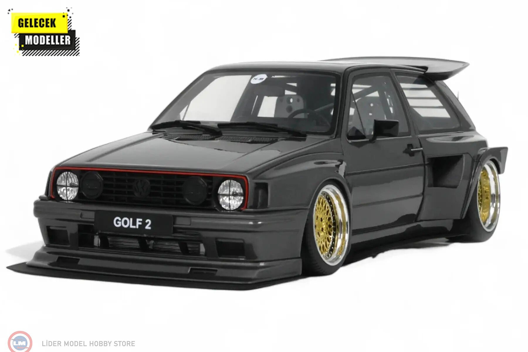 1:18 OTTO 2021 Volkswagen Golf 2 GTI By Khyzyl Saleem Ascot Grey