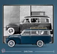 1:18 Paudi Model 1953 Volvo PV445 Duett