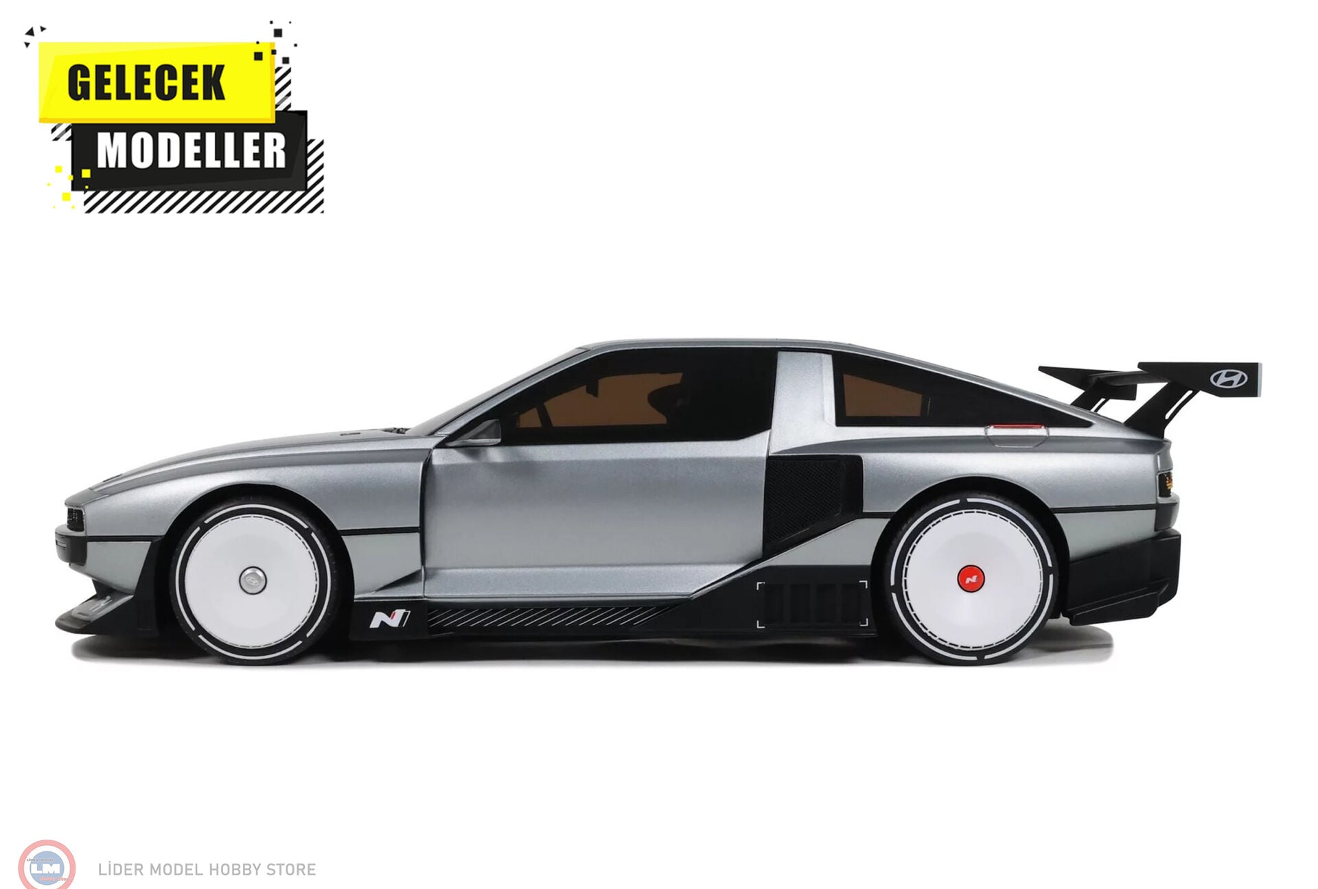 1:18 OTTO 2022 Hyundai N Vision 74 - Matt Aluminium