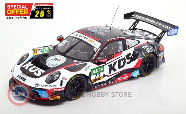 1:18 2021 Porsche 911 991 Gt3 R #75 Adac Gt Masters