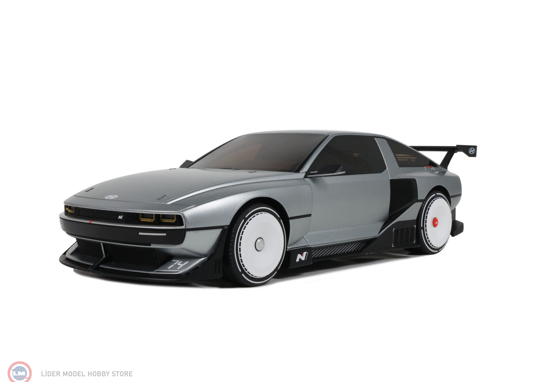 1:18 OTTO 2022 Hyundai N Vision 74 - Matt Aluminium