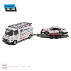1:18 Otto 1981 Citroen C35 Van Assistance Porsche 911SC Team Porsche Almeras Gr.4 Rally Portugal