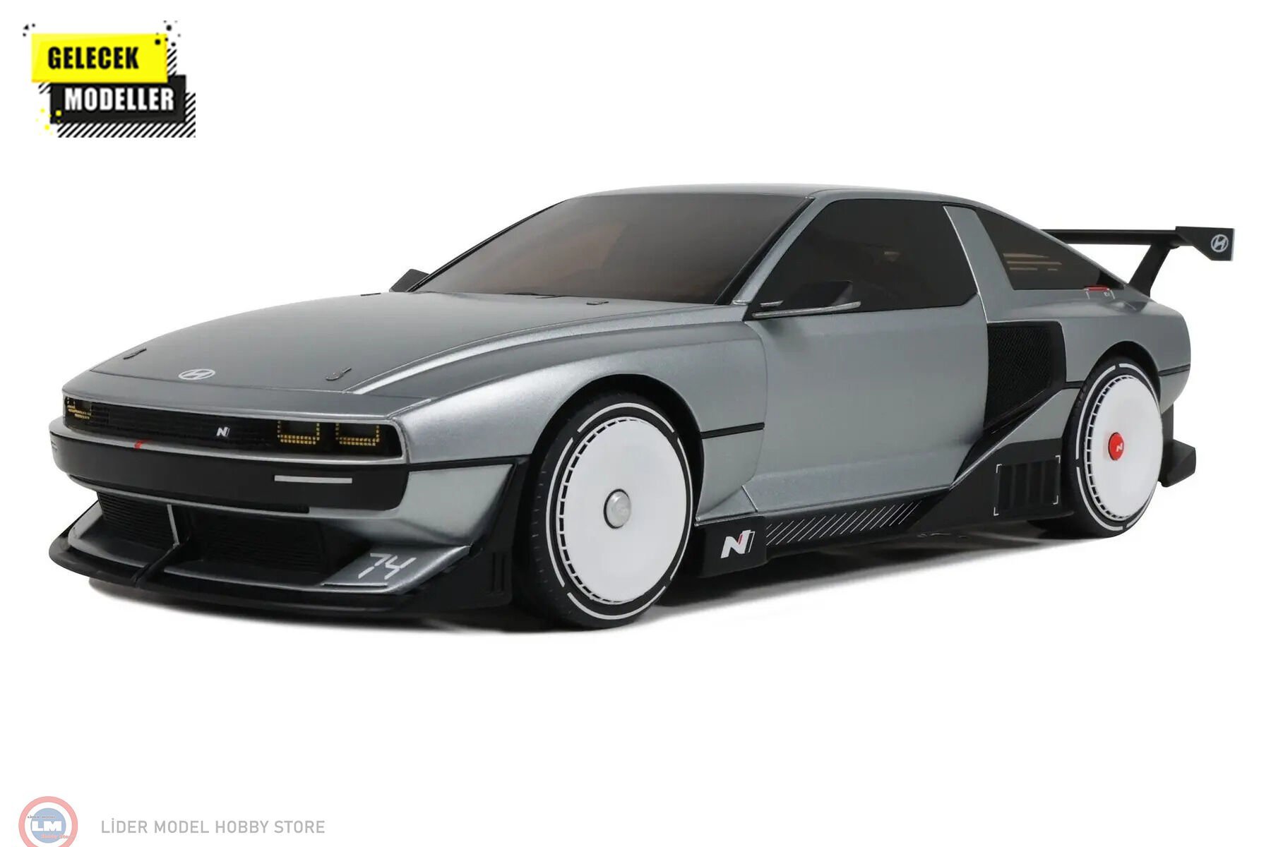 1:18 OTTO 2022 Hyundai N Vision 74 - Matt Aluminium