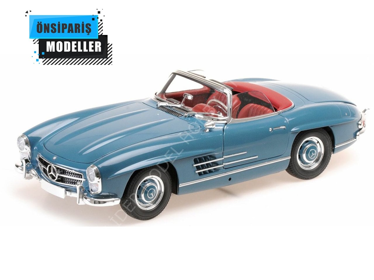 1:18 Minichamps 1957 Mercedes Benz 300 SL Roadster W198