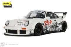 1:18 GT Sprit 2024 Porsche RWB AKIRA Glacier White