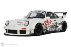 1:18 GT Sprit 2024 Porsche RWB AKIRA Glacier White