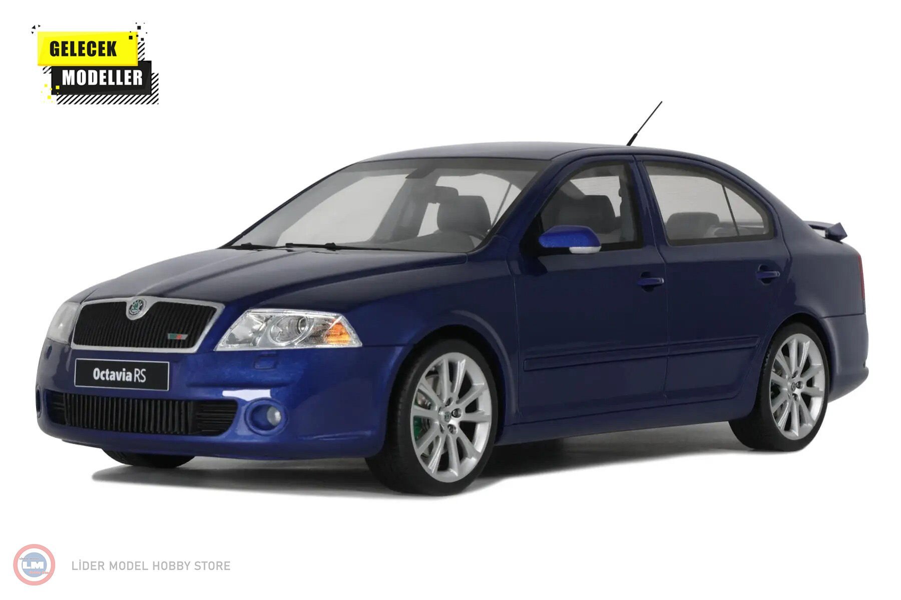 1:18 OTTO 2006 Skoda Octavia RS 2.0 TFSi Race Blue
