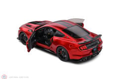 1:18 Solido 2023 Ford Shelby Mustang GT500KR – Red  Black Stripes