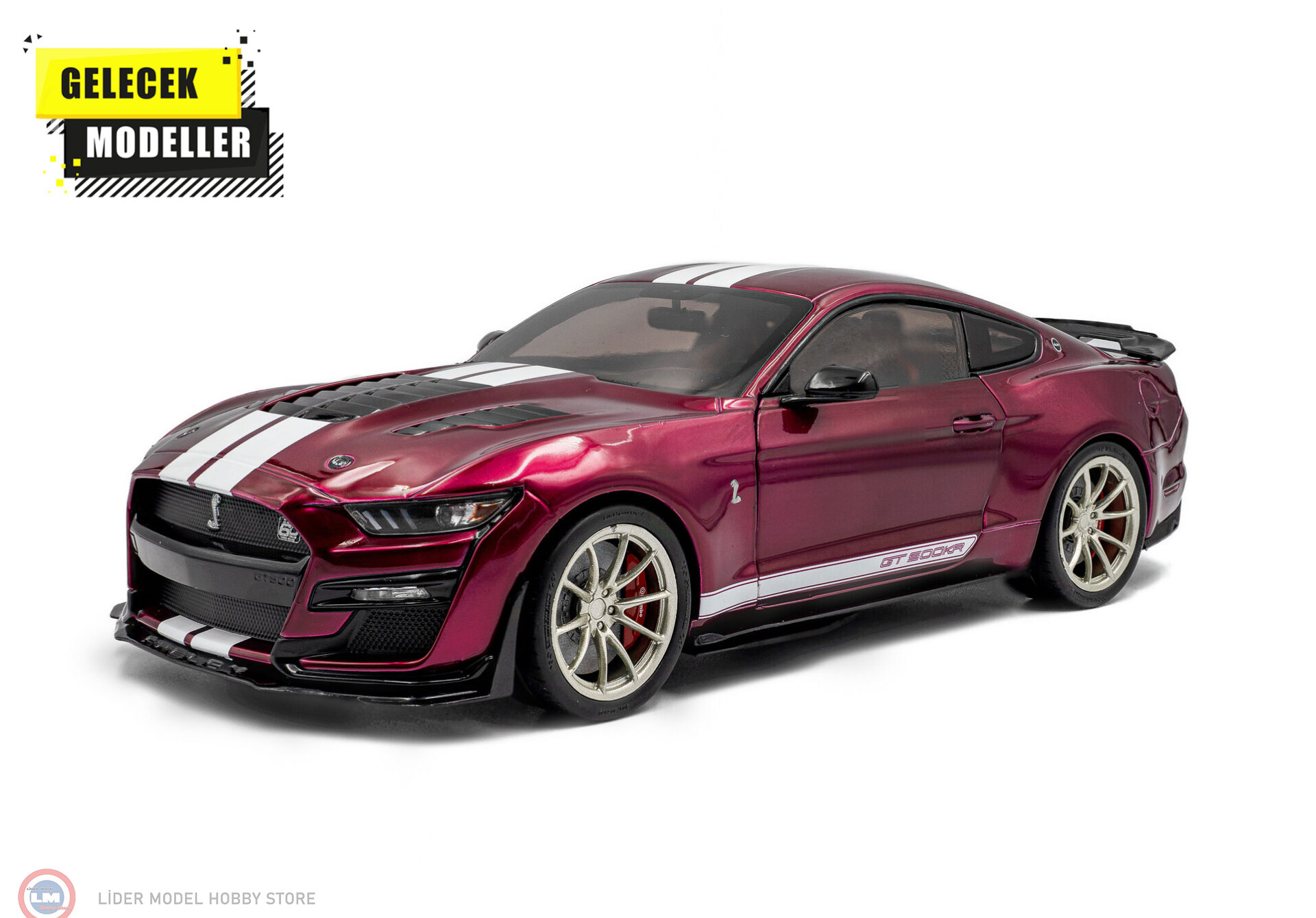 1:18 Solido 2023 Ford Shelby Mustang GT500KR – PURPLE METALLIC