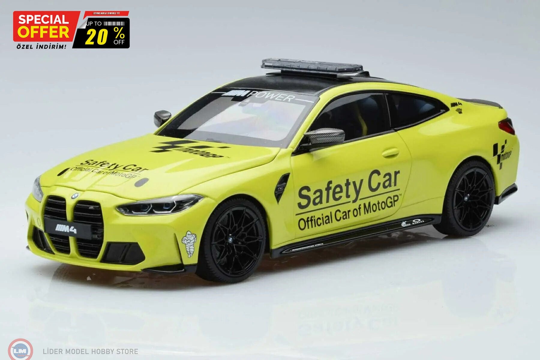 1:18 Minichamps 2020 BMW M4 Safety Car MotoGP