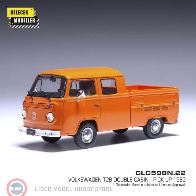 1:43 IXO 1982 Volkswagen T2b Double Cabin