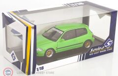 1:18 Solido 1991 Honda Civic (EG6) SOLIDO WORKS - NEON GREEN