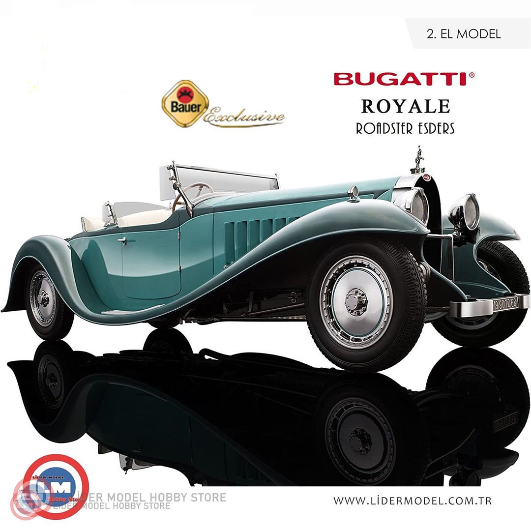 1:18 BAUER 1932 Bugatti Royale Rodster Esders - 2.EL model