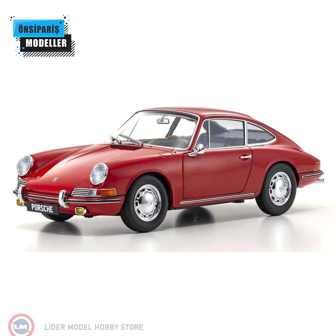 1:18 Kyosho 1964 Porsche 911 (901) Coupe Signal Red