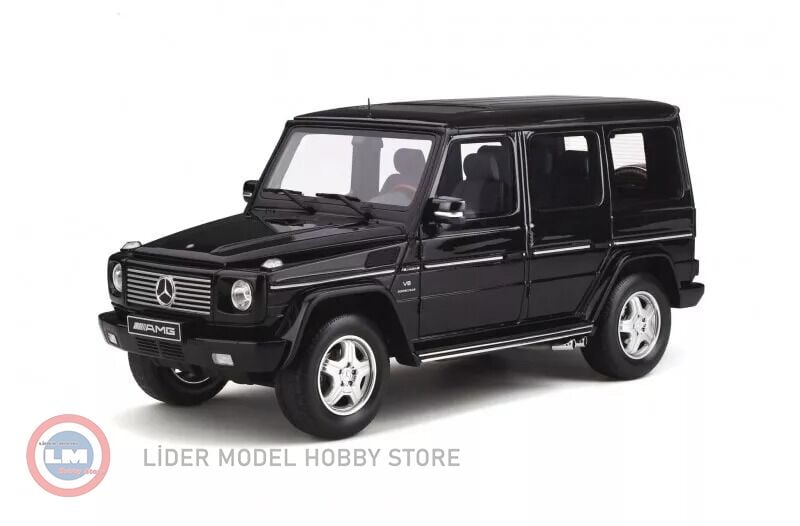 1:18 Otto 2003 Mercedes Benz G Class 55 AMG Obisidian Black