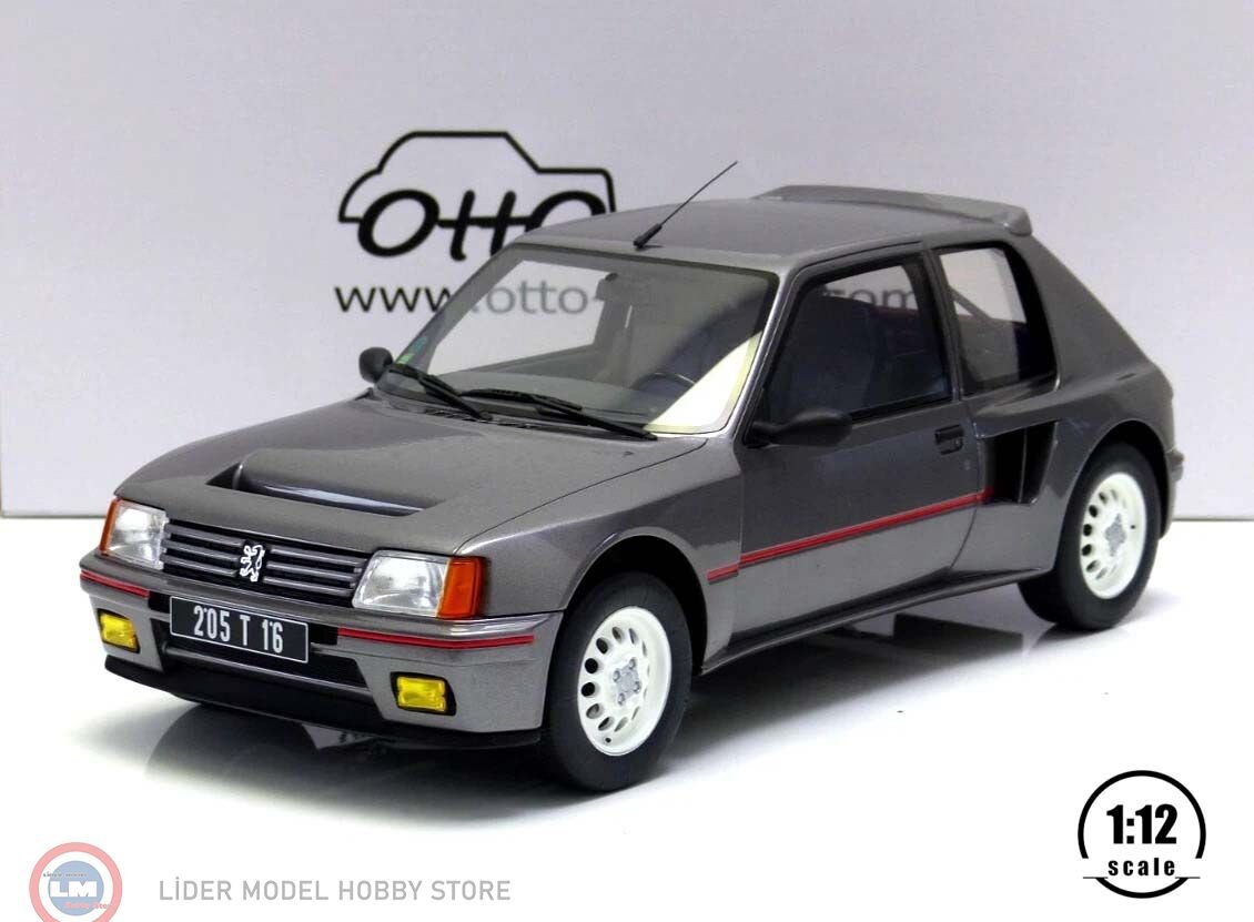 1:12 OTTO 1984 Peugeot 205 T16 Serie 200 Winchester