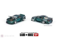1:64 Nissan Skyline GT-R R34 Kaido Works Greddy V1
