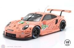 1:12 IXO 2018 Porsche 911 (991) RSR Pink Pig - #92 - Winner LMGTE-Pro LeMans
