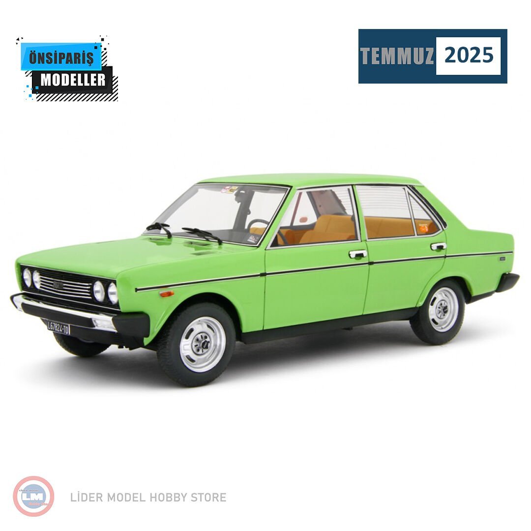 1:18 Laudo Racing 1974 Fiat 131 1600 Mirafiori Special Green