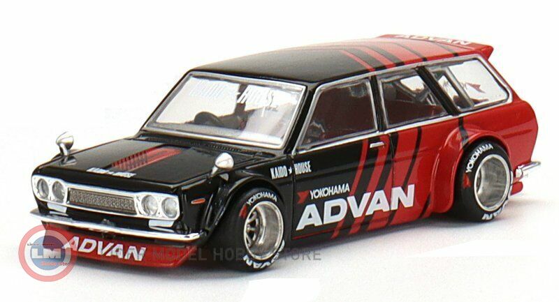 1:64  Datsun 510 Pro Strae Wagen Advan Yokohama Kaido Haus X