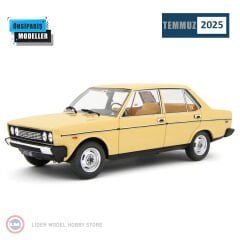 1:18 Laudo Racing 1974 Fiat 131 1600 Mirafiori Special Yellow-Beige