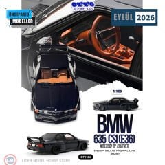 1:18 Otto 2021 BMW 635 CSI E24 Widebody By Coutner Deep Blue Metallic