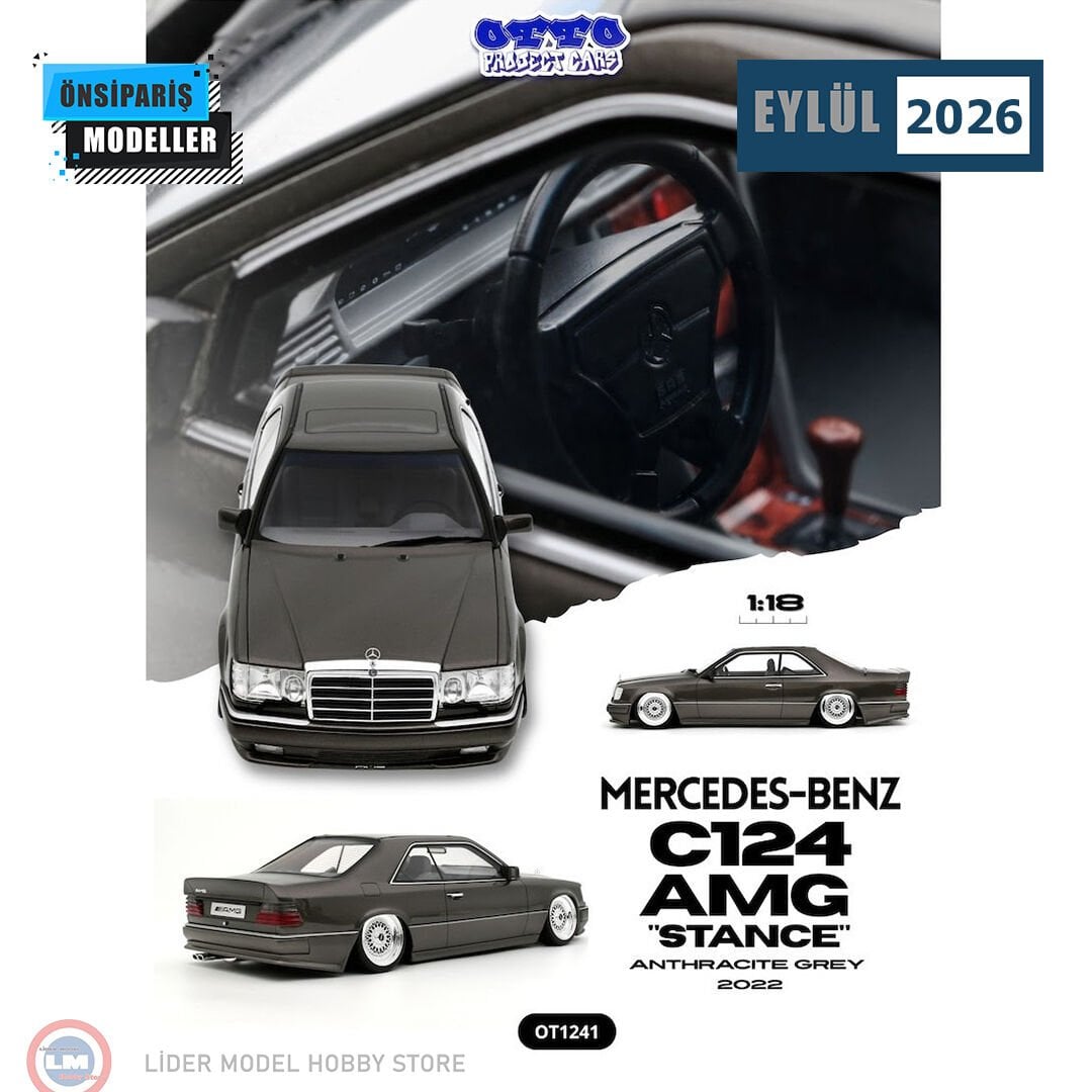 1:18 Otto Mercedes Benz W124 C124 AMG Stance Works