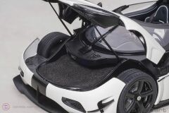 1:18 2015 Koenigsegg Agera RS (Arctic White/Carbon) Beyaz