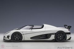 1:18 2015 Koenigsegg Agera RS (Arctic White/Carbon) Beyaz