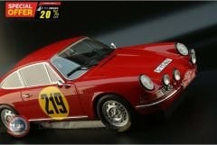 1:18 1967 Porsche 911S 2.0L Coupe 219 3rd Rally Monte Carlo