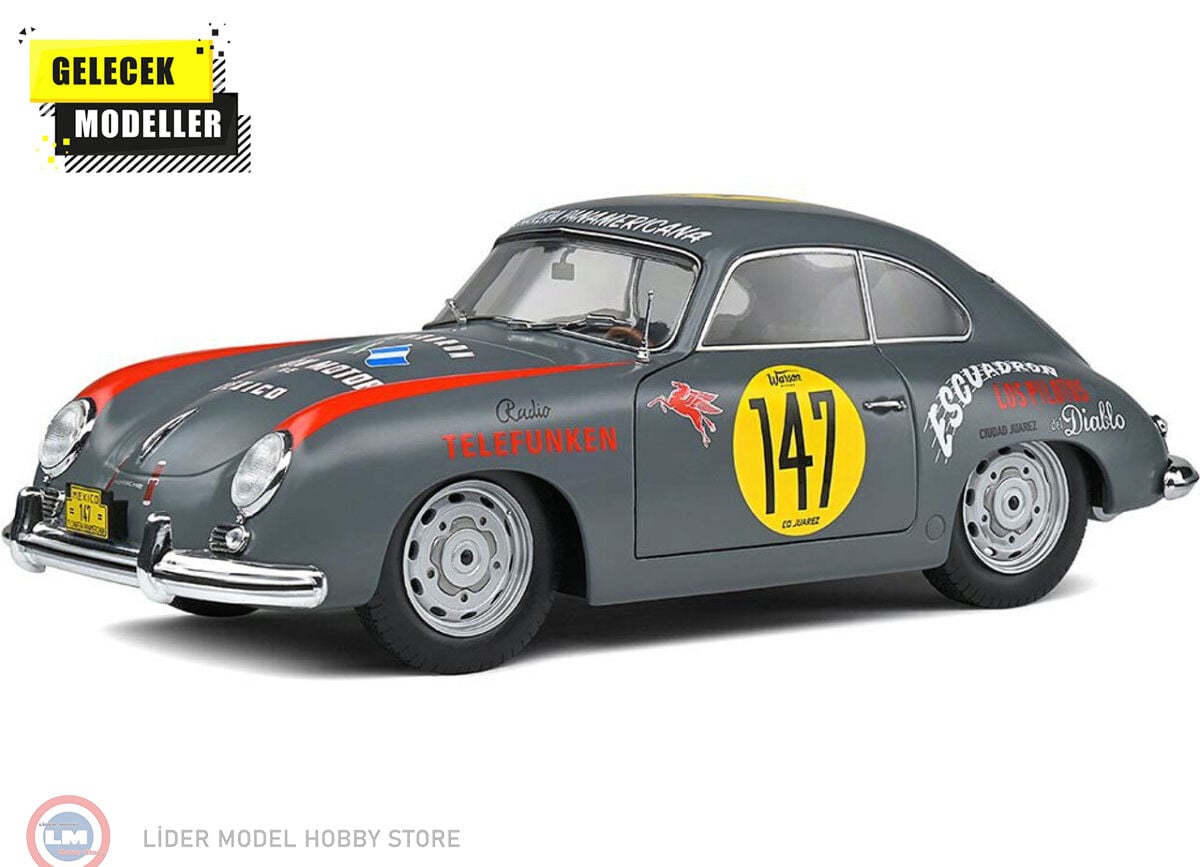 1:18 Solido 1954 PORSCHE 356A #147 PANAMERICANA