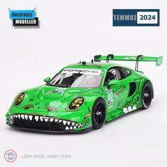 1:18 TopSpeed 2023 Porsche 911 GT3R Sebring 12 Hours No80