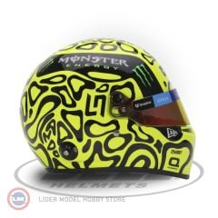1:2 Miniature Helmets Lando Norris McLaren Mercedes 2024 Helmet - Kask