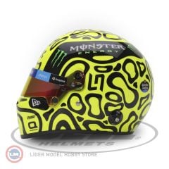 1:2 Miniature Helmets Lando Norris McLaren Mercedes 2024 Helmet - Kask