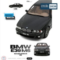 1:18 Otto 2000 BMW E39 M5 Black Saphire