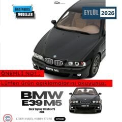 1:18 Otto 2000 BMW E39 M5 Black Saphire