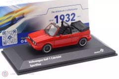 1:43 Solido 1992 Volkswagen Golf MKI Cabriolet
