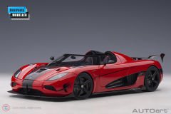 1:18 2015 Koenigsegg Agera RS (Arctic White/Carbon) Kırmızı