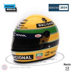 Miniature Helmets - 1:2 Miniature Helmets Ayrton Senna 30 Years