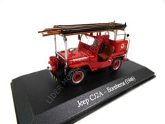 1:43 1946 Jeep CJ2A  Bomberos İtfaiye