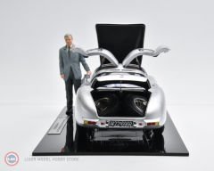 1:18 CMC 1955 Mercedes Benz 300 SLR Coupe Uhlenhaut & Figür