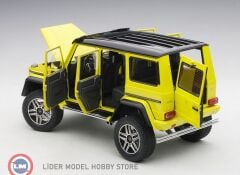 KUSURLU 1:18 Autoart Mercedes Benz G500 4x4 Electric Beam Yellow