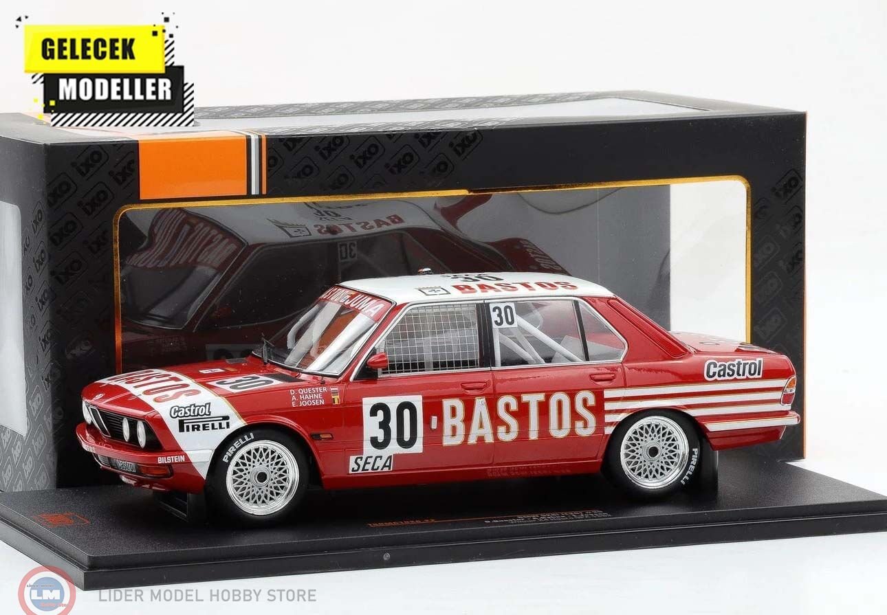 1:18 IXO 1982 BMW 528i (E28) - Spa #30 - E.Joosen, A.Hahne
